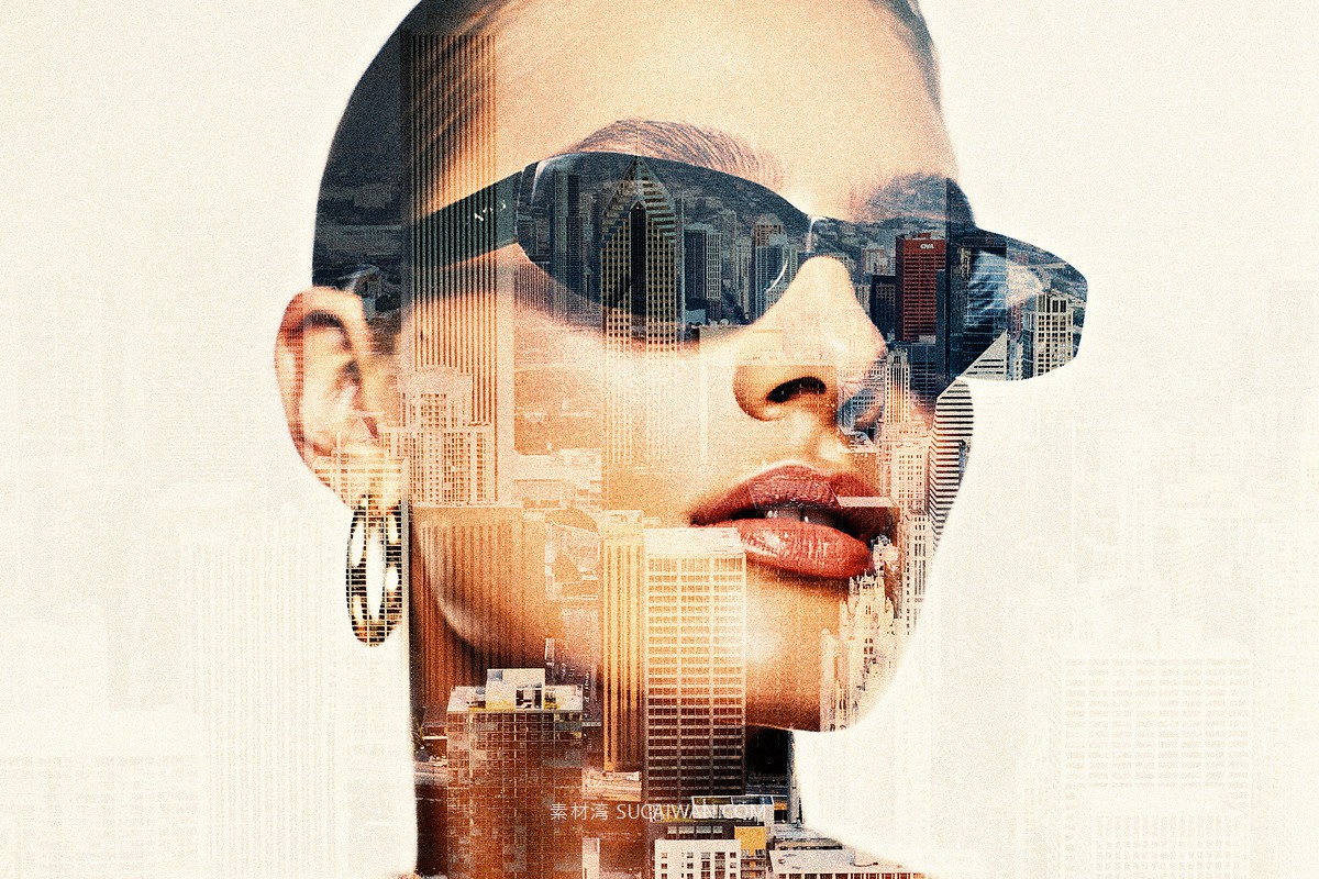 老式噪点颗粒双重曝光照片效果PS特效滤镜样机 Double Exposure Template Effect , 第4张-素材湾丨精选海外优质设计素材资源 老式噪点颗粒双重曝光照片效果PS特效滤镜样机 Double Exposure Template Effect , sucaiwan.com