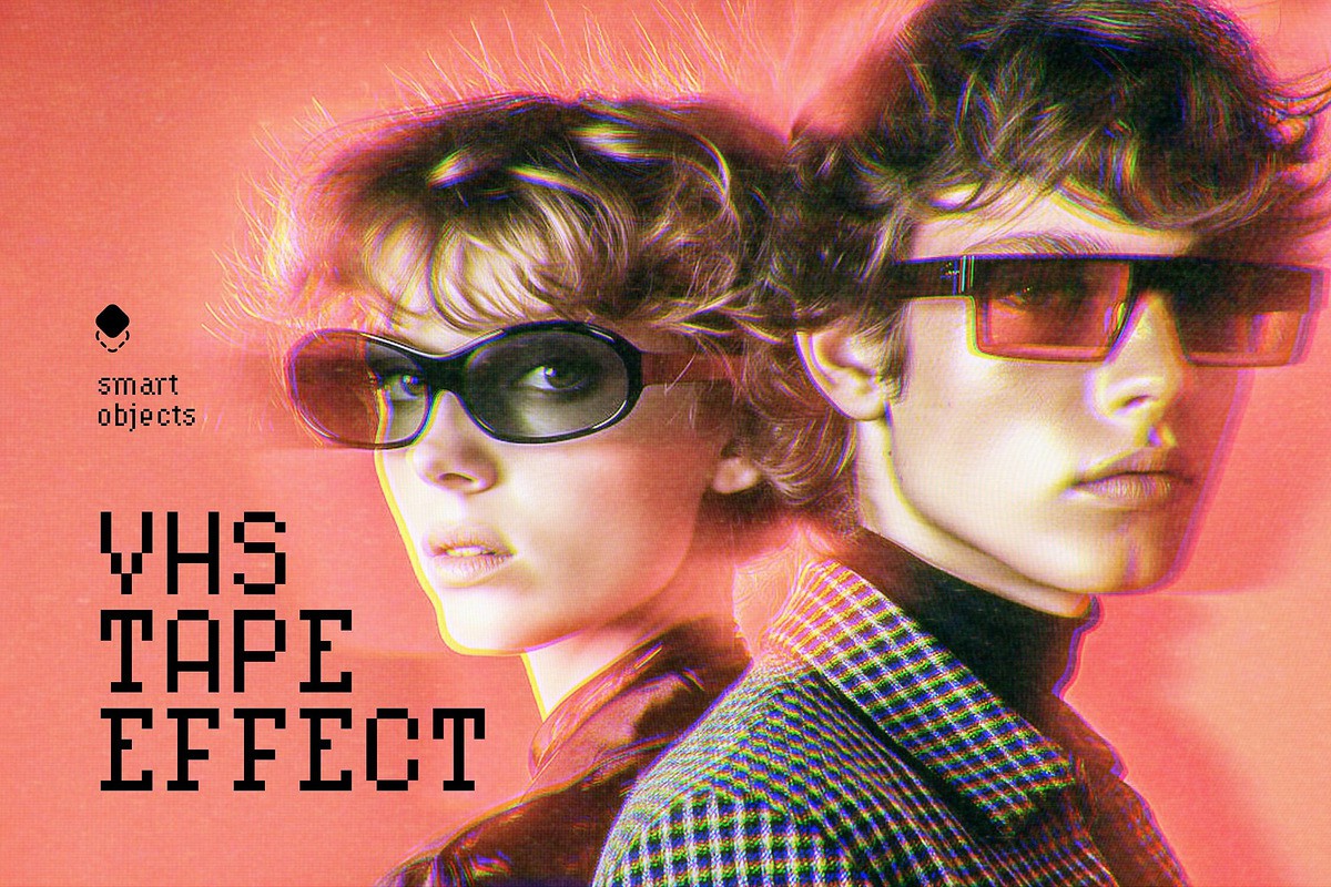 复古故障燥点模糊照片效果ps特效滤镜样机 1990s VHSTape Effect , 第1张-素材湾丨精选海外优质设计素材资源 复古故障燥点模糊照片效果ps特效滤镜样机 1990s VHSTape Effect , sucaiwan.com