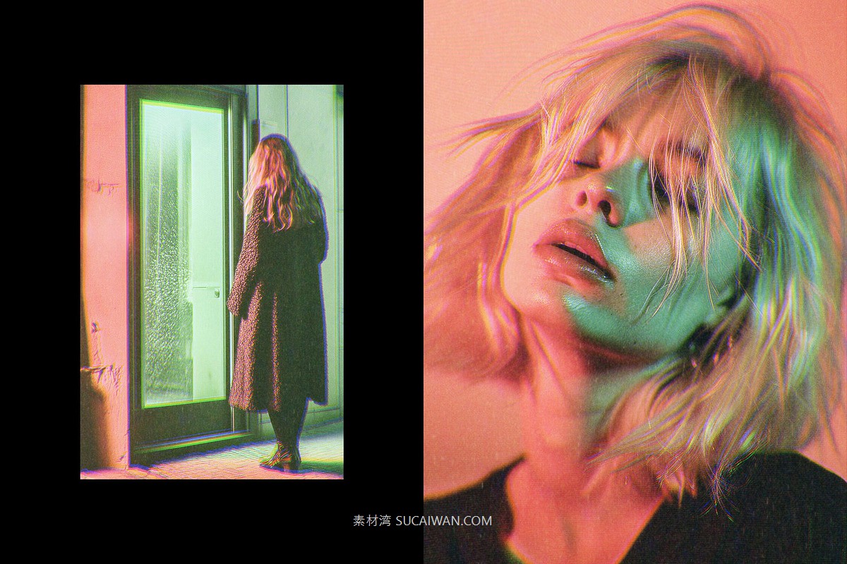 复古故障燥点模糊照片效果ps特效滤镜样机 1990s VHSTape Effect , 第6张-素材湾丨精选海外优质设计素材资源 复古故障燥点模糊照片效果ps特效滤镜样机 1990s VHSTape Effect , sucaiwan.com