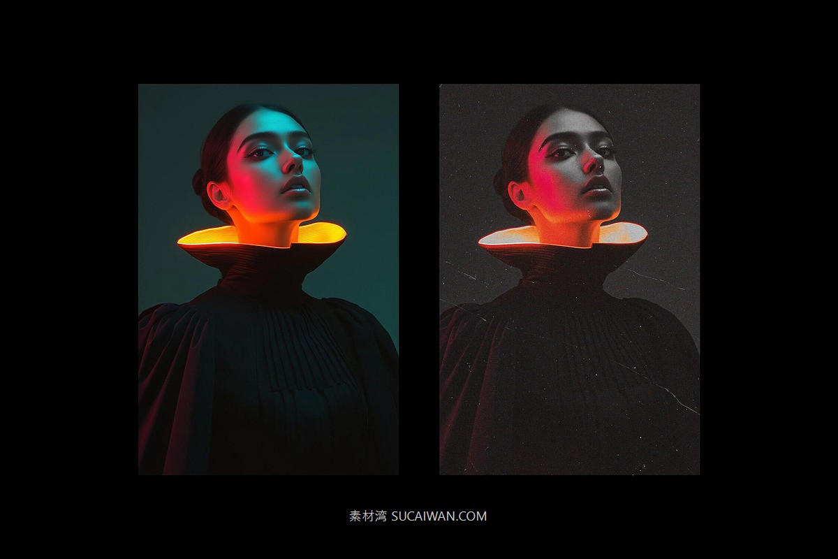 粒状划痕电影效果ps特效滤镜样机 Drama Cinema Effect , 第5张-素材湾丨精选海外优质设计素材资源 粒状划痕电影效果ps特效滤镜样机 Drama Cinema Effect , sucaiwan.com