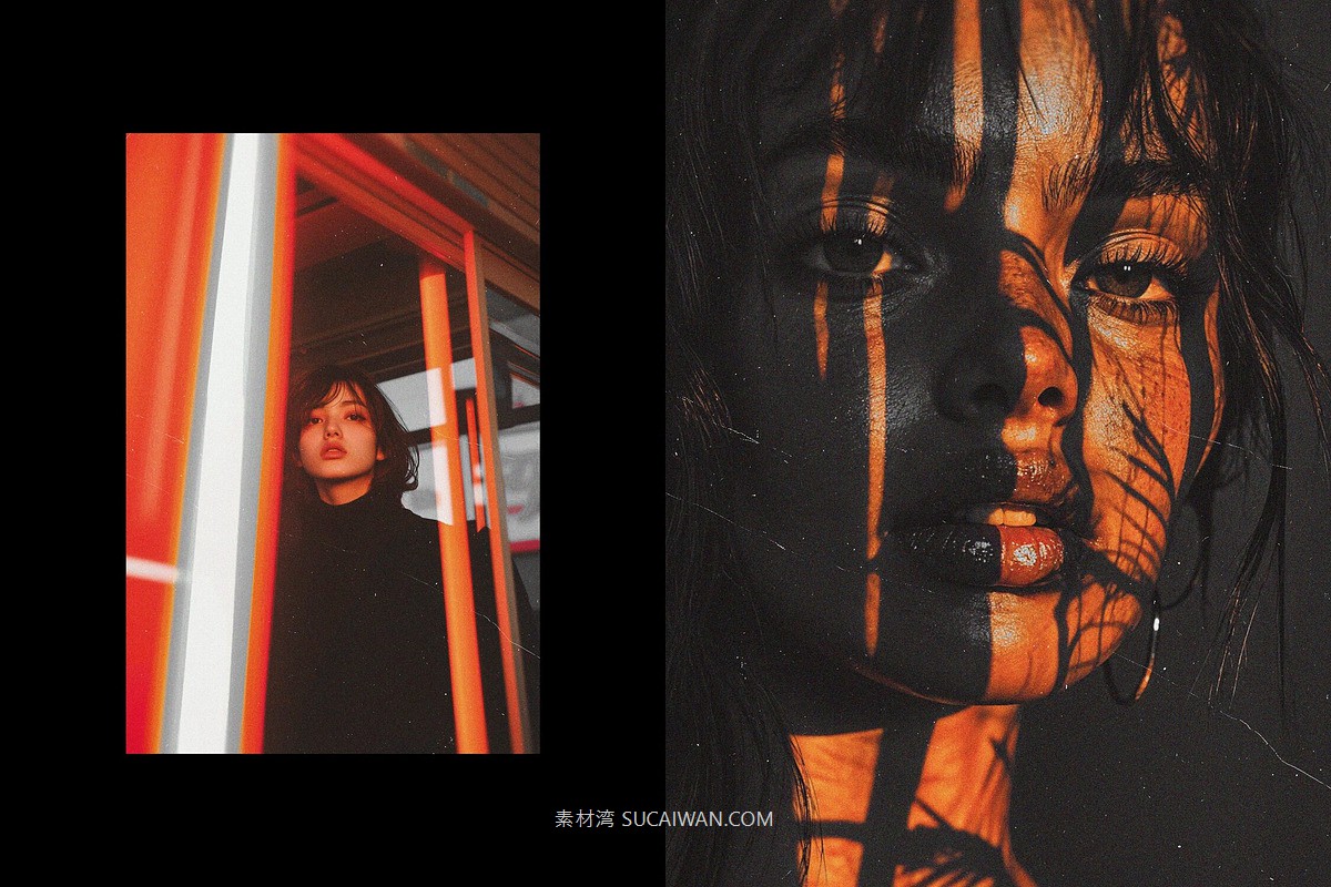 粒状划痕电影效果ps特效滤镜样机 Drama Cinema Effect , 第6张-素材湾丨精选海外优质设计素材资源 粒状划痕电影效果ps特效滤镜样机 Drama Cinema Effect , sucaiwan.com