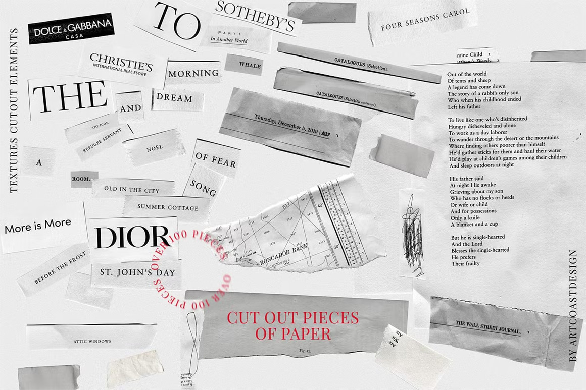 140个复古拼贴涂鸦艺术纸张纸片撕手绘混合PNG图片设计纸背景肌理套装 Grunge Paper Collage & Scribbles , 第13张-素材湾丨精选海外优质设计素材资源 140个复古拼贴涂鸦艺术纸张纸片撕手绘混合PNG图片设计纸背景肌理套装 Grunge Paper Collage & Scribbles , sucaiwan.com