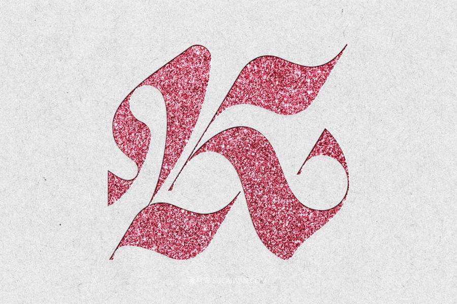 粉红色闪光文字效果ps标题文本特效滤镜样机 Pink Glitter Cutout Text & Logo Effect , 第2张-素材湾丨精选海外优质设计素材资源 粉红色闪光文字效果ps标题文本特效滤镜样机 Pink Glitter Cutout Text & Logo Effect , sucaiwan.com