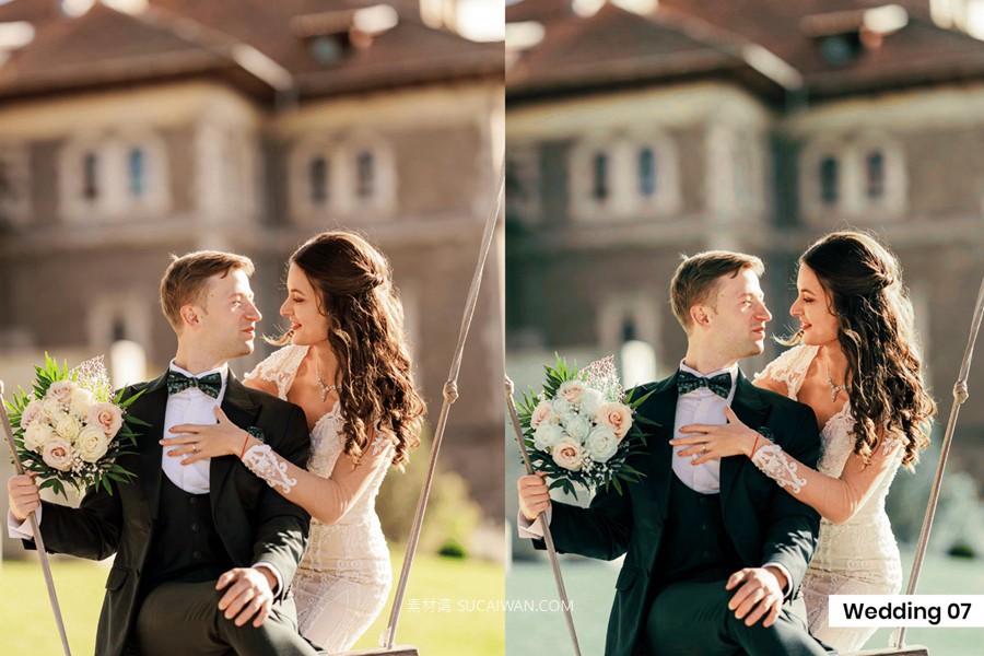 10组现代优雅温暖色调婚礼情侣照片调色Lightroom预设 10 Wedding Look Presets , 第2张-素材湾丨精选海外优质设计素材资源 10组现代优雅温暖色调婚礼情侣照片调色Lightroom预设 10 Wedding Look Presets , sucaiwan.com