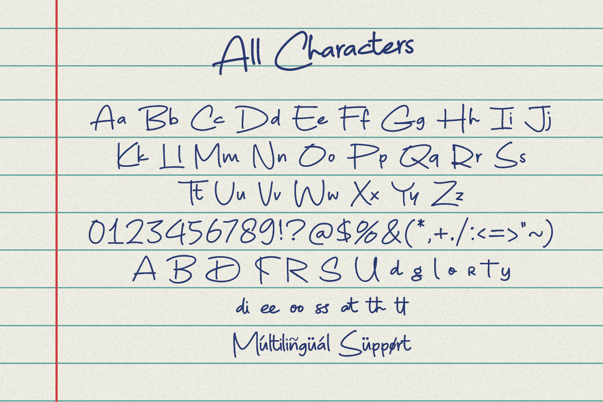 时尚创意品牌海报徽标设计手写记号笔英文字体安装包 Jacknote – Handwritten Marker Note Font , 第8张-素材湾丨精选海外优质设计素材资源 时尚创意品牌海报徽标设计手写记号笔英文字体安装包 Jacknote – Handwritten Marker Note Font , sucaiwan.com