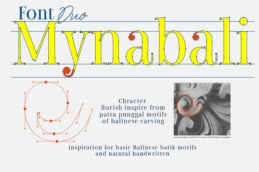 现代时尚美学品牌杂志婚礼徽标设计衬线英文字体安装包 Mynabali Font Duo , 第5张-素材湾丨精选海外优质设计素材资源 现代时尚美学品牌杂志婚礼徽标设计衬线英文字体安装包 Mynabali Font Duo , sucaiwan.com