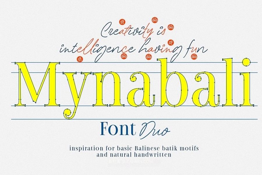 现代时尚美学品牌杂志婚礼徽标设计衬线英文字体安装包 Mynabali Font Duo , 第4张-素材湾丨精选海外优质设计素材资源 现代时尚美学品牌杂志婚礼徽标设计衬线英文字体安装包 Mynabali Font Duo , sucaiwan.com