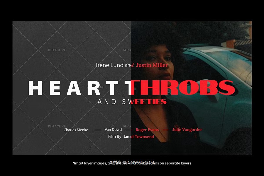 Pixflow – Movie Titles Vol.2 52款好莱坞史诗电影纪录片预告片剧院海报演员表PSD模板素材包 图片素材 sucaiwan.com