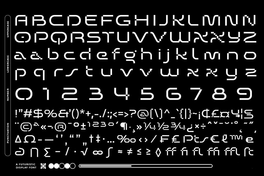 时尚未来科幻赛博朋克品牌海报徽标设计无衬线英文字体安装包 UT Defghio Nixav – A Futuristic Display Font 设计素材 第4张-素材湾丨精选海外优质设计素材资源 时尚未来科幻赛博朋克品牌海报徽标设计无衬线英文字体安装包 UT Defghio Nixav – A Futuristic Display Font 设计素材 sucaiwan.com