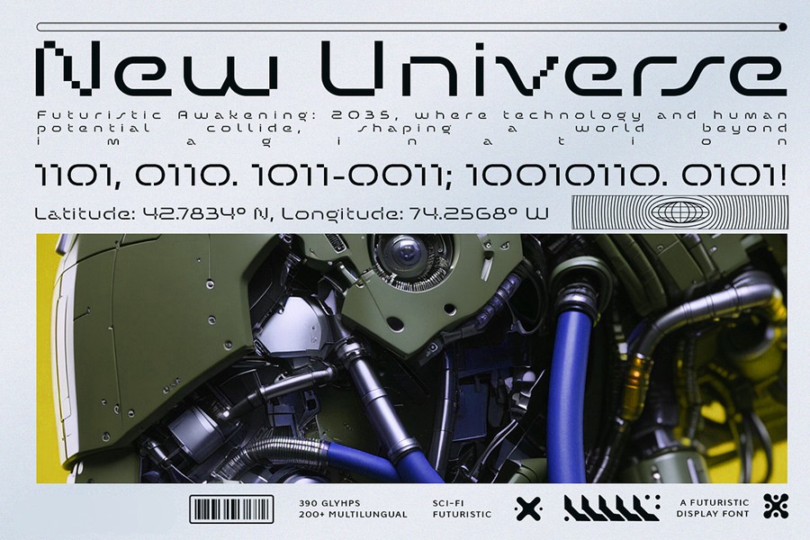 时尚未来科幻赛博朋克品牌海报徽标设计无衬线英文字体安装包 UT Defghio Nixav – A Futuristic Display Font 设计素材 第7张-素材湾丨精选海外优质设计素材资源 时尚未来科幻赛博朋克品牌海报徽标设计无衬线英文字体安装包 UT Defghio Nixav – A Futuristic Display Font 设计素材 sucaiwan.com