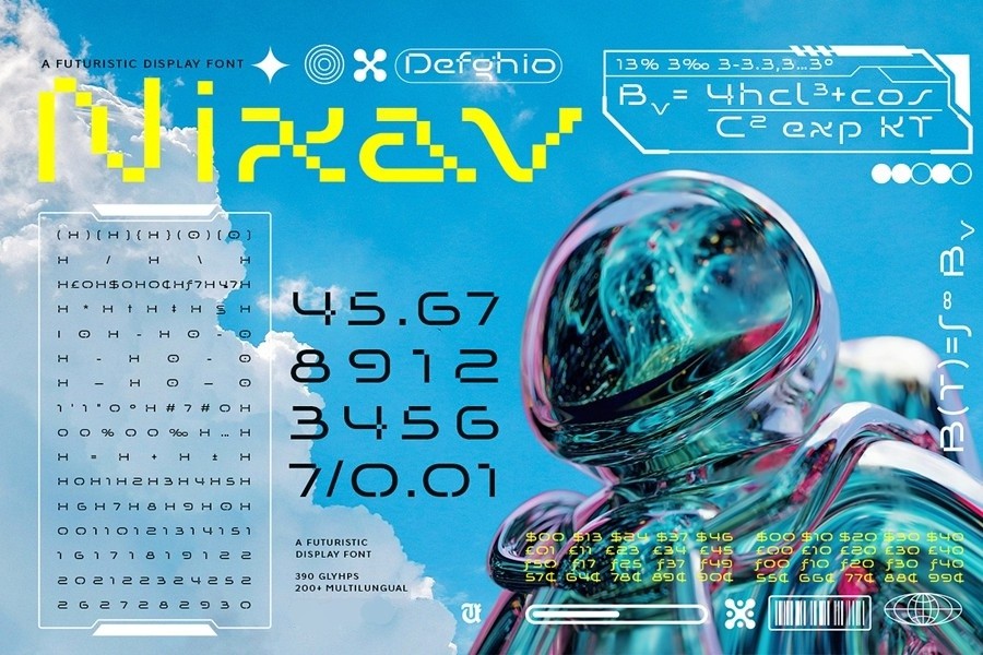 时尚未来科幻赛博朋克品牌海报徽标设计无衬线英文字体安装包 UT Defghio Nixav – A Futuristic Display Font 设计素材 第9张-素材湾丨精选海外优质设计素材资源 时尚未来科幻赛博朋克品牌海报徽标设计无衬线英文字体安装包 UT Defghio Nixav – A Futuristic Display Font 设计素材 sucaiwan.com