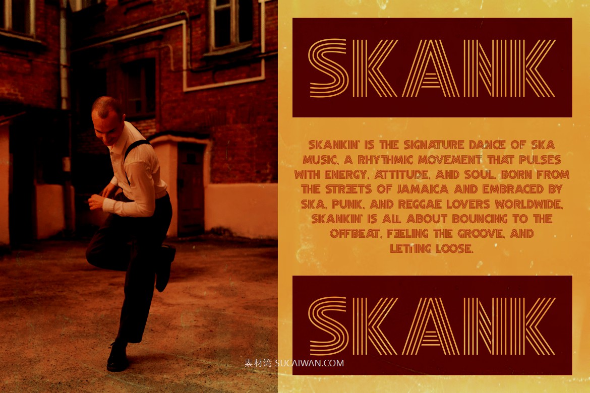 时尚复古品牌海报徽标包装设计装饰英文字体安装包 Retro Rush – Retro Font , 第2张-素材湾丨精选海外优质设计素材资源 时尚复古品牌海报徽标包装设计装饰英文字体安装包 Retro Rush – Retro Font , sucaiwan.com