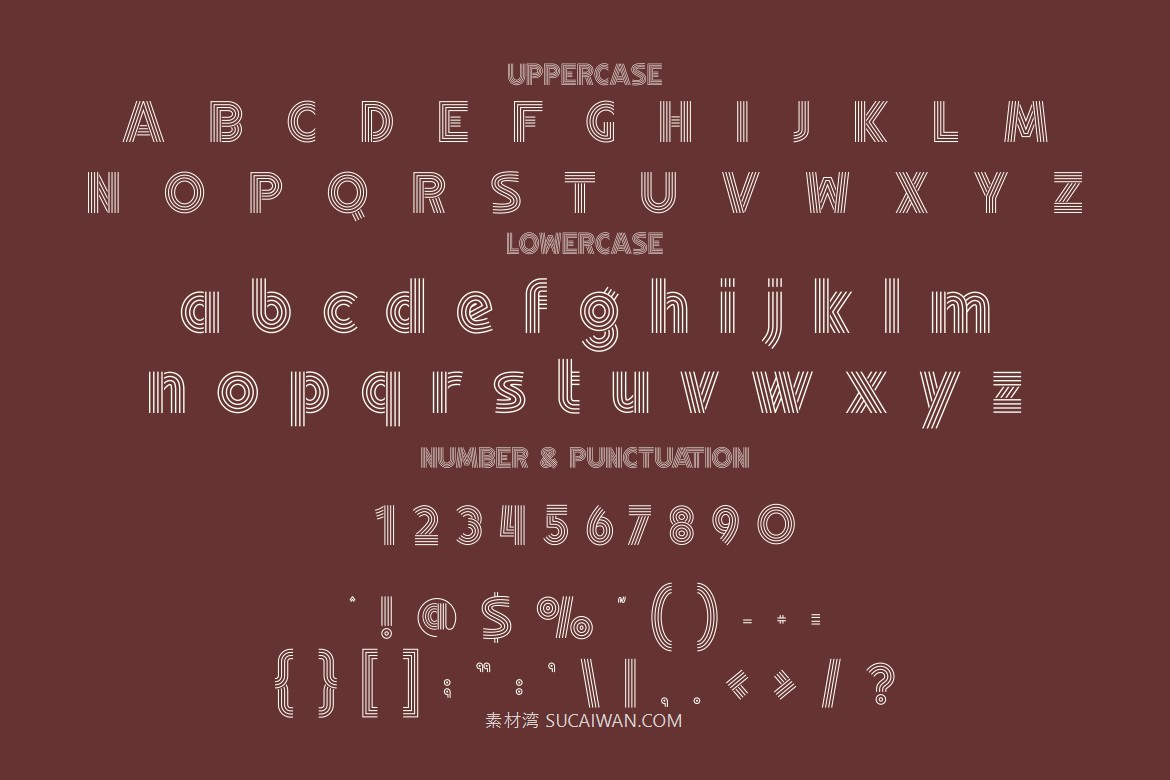 时尚复古品牌海报徽标包装设计装饰英文字体安装包 Retro Rush – Retro Font , 第3张-素材湾丨精选海外优质设计素材资源 时尚复古品牌海报徽标包装设计装饰英文字体安装包 Retro Rush – Retro Font , sucaiwan.com