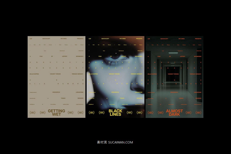 12组复古惊悚恐怖电影预告片海报设计PSD模版 Horror Movie Posters Collection , 第2张-素材湾丨精选海外优质设计素材资源 12组复古惊悚恐怖电影预告片海报设计PSD模版 Horror Movie Posters Collection , sucaiwan.com