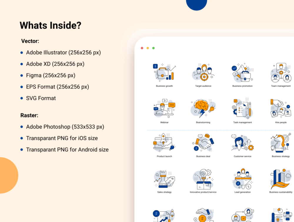24款商业办公业务管理矢量插图图标设计AI/XD/EPS/Figma格式素材包 Business and management icon set , 第3张-素材湾丨精选海外优质设计素材资源 24款商业办公业务管理矢量插图图标设计AI/XD/EPS/Figma格式素材包 Business and management icon set , sucaiwan.com