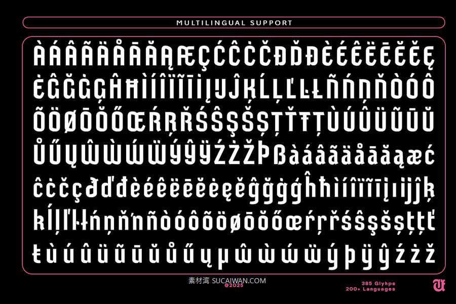 现代复古品牌海报徽标设计无衬线英文字体安装包 Rosantura – A Unique Display Font , 第6张-素材湾丨精选海外优质设计素材资源 现代复古品牌海报徽标设计无衬线英文字体安装包 Rosantura – A Unique Display Font , sucaiwan.com