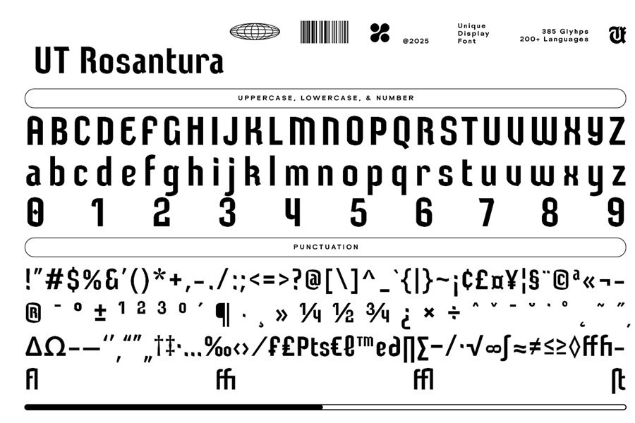 现代复古品牌海报徽标设计无衬线英文字体安装包 Rosantura – A Unique Display Font , 第9张-素材湾丨精选海外优质设计素材资源 现代复古品牌海报徽标设计无衬线英文字体安装包 Rosantura – A Unique Display Font , sucaiwan.com