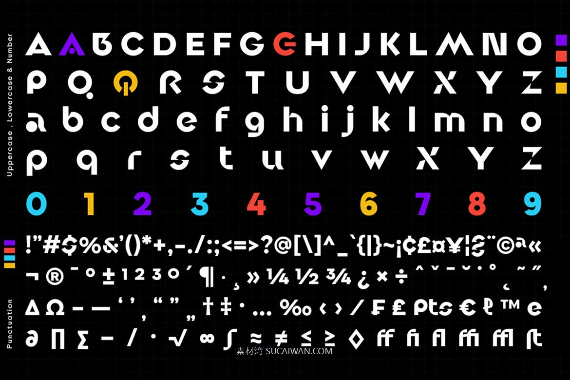 现代优雅几何标识品牌海报传单设计无衬线英文字体安装包 Gixora Metric – A Geometric Logotype Font 设计素材 第9张-素材湾丨精选海外优质设计素材资源 现代优雅几何标识品牌海报传单设计无衬线英文字体安装包 Gixora Metric – A Geometric Logotype Font 设计素材 sucaiwan.com