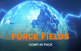 34组科幻魔法防护罩能量防护盾力场合成特色4K视频素材 Production Crate – Magic Powers Force Fields