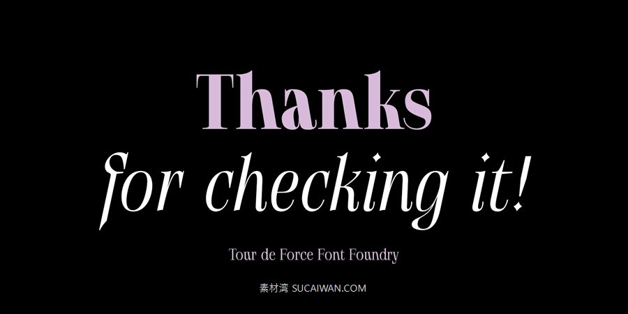 12款字重现代优雅标题标签杂志标题徽标logo设计psai衬线英文字体安装包 MyFonts – Gatara Font Family 设计素材 sucaiwan.com