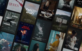 Pixflow – Cinematic Movie Title Templates 40组好莱坞电影剧院片名演员表片头海报标题动画AE/PR/PS模板