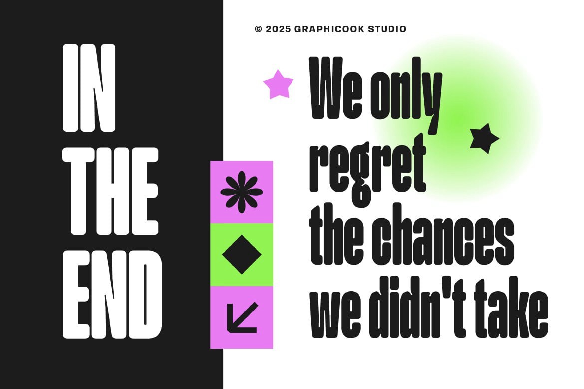 现代时尚杂志包装徽标设计无衬线英文字体安装包 Trapsan 设计素材 sucaiwan.com