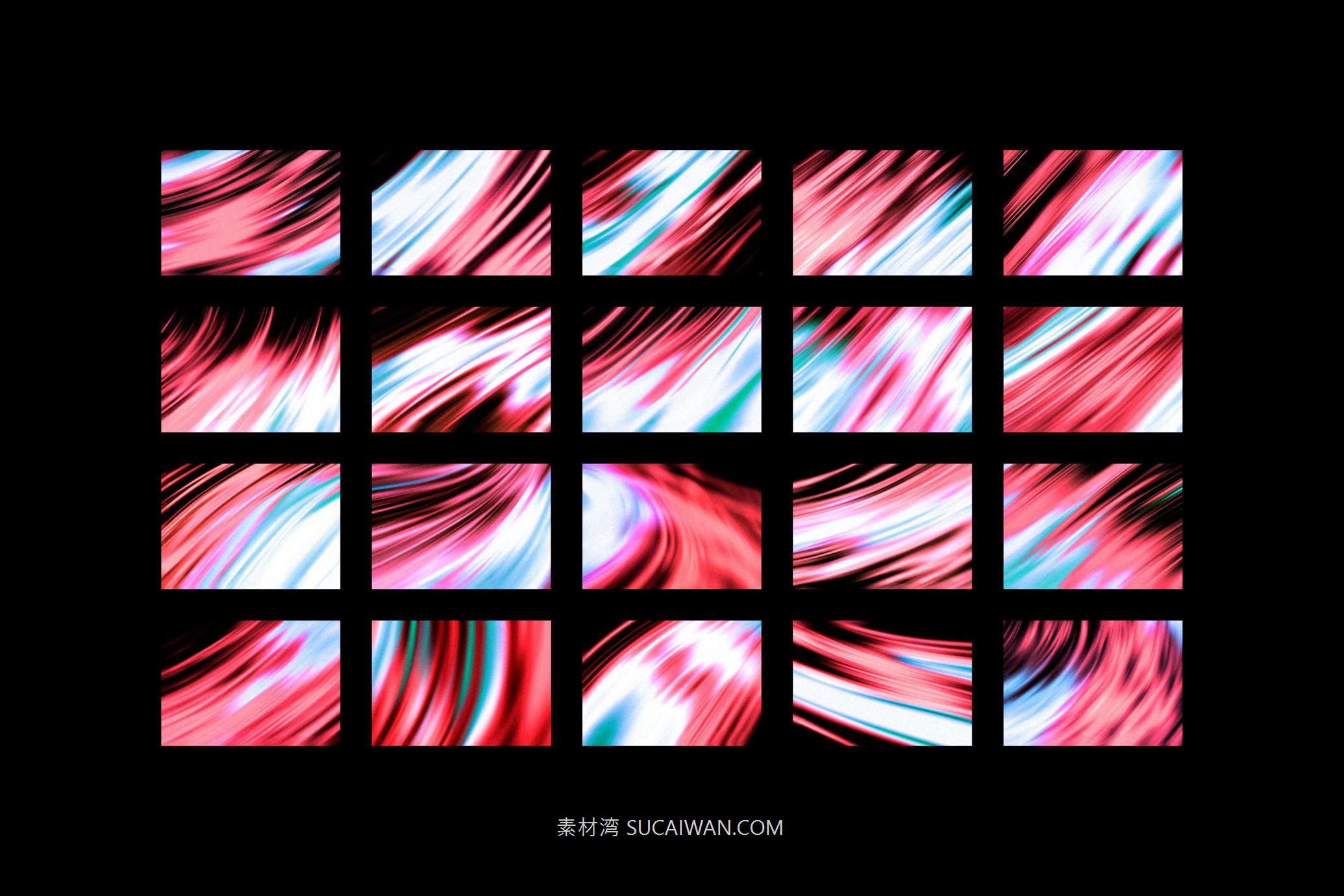 20款潮流渐变能量弥散光抽象艺术科技条纹背景壁纸JPG/PSD图片设计素材 Motion Energy Gradient Backgrounds , 第2张-素材湾丨精选海外优质设计素材资源 20款潮流渐变能量弥散光抽象艺术科技条纹背景壁纸JPG/PSD图片设计素材 Motion Energy Gradient Backgrounds , sucaiwan.com